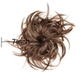 thumbnail image 3 of Messy Bun Hair Scrunchie Tousled Updo Hair Extensions Elastic Band Curly Wavy Hair Piece Synthetic Chignon, 3 of 7