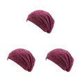 thumbnail image 3 of Minnieouse Sombreros de invierno con forro de satén para mujer, diseño elástico, sombrero transpirable a la moda, regalos, cumpleaños, Navidad, Type1 NO1 Minnieouse CBP347040, 3 of 6