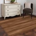 thumbnail image 3 of Area Rugs 2.7'x5', Brown Wooden Board Carpet for Living Room Bedroom Dining Room, Simple Vintage Country Wood Grain Throw Kitchen Rugs Non Slip Washable Rectangle Indoor Outdoor Rugs, 3 of 8