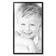 thumbnail image 2 of ArtToFrames 19" x 34" Satin Black Tall Picture Frame, 19x34 inch Black Wood Poster Frame (WOM-1852), 2 of 8