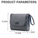 thumbnail image 4 of Bolsa de cosméticos Bolsa de maquillaje para mujer Organizador de bolsa de aseo grande de viaje portátil de mano, 4 of 5