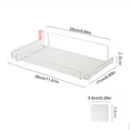 thumbnail image 3 of No Drill Wall Mounted Router Storage Shelf for TV Set Top Box Organization, Metal Storage Rack with Non-Marking Hooks, Versatile Organizer for Home Electronics and Network Equipment, 3 of 7