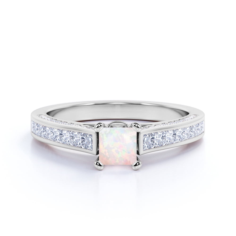 modern anniversary rings