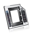 thumbnail image 1 of 9.5mm Universal Aluminum SATA Second HDD SSD Hard Drive Caddy With 4 Screws For CD/DVD-ROM Optical Bay Adapter, 1 of 10