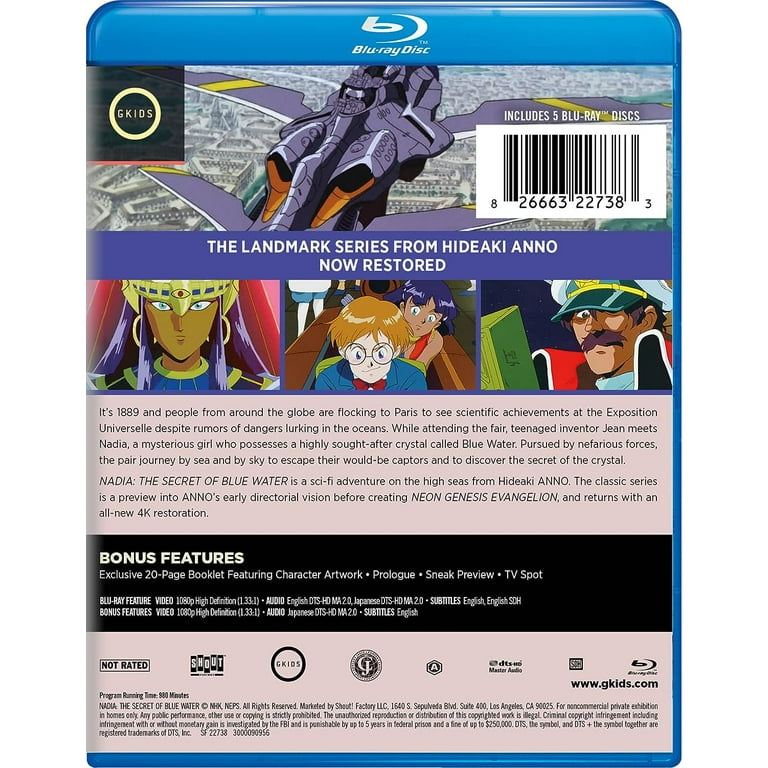 Shout Factory's Nadia: The Secret Of Blue Water - Complete Shout Factory's Nadia: The Secret Of Blue Water - Complete