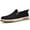 Black, variant on TIEVOSA Men's Large Size Lazy Shoes One Foot Stirrup Non Walking Shoes Soft Bottom Lightweight Sneakers