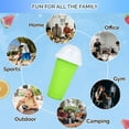 thumbnail image 3 of Smoothies Cup Eco-friendly Double Layer Silicone Slushy Ice Cream Maker For Home, 3 of 6