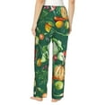 thumbnail image 3 of Goofa Vegan Printed Soft Pajama Pants for Women, Wide Leg Comfy Casual Lounge Yoga Pants-Large, 3 of 9