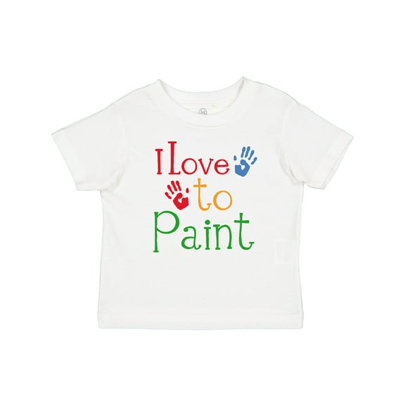 Inktastic Painting Art I Love to Paint Boys or Girls Baby T-Shirt