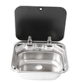 thumbnail image 2 of <p>RV Kitchen Sink, Smoother Surfaces 304 Stainless Steel Rectangle Basin Sink  For Boats</p>, 2 of 7