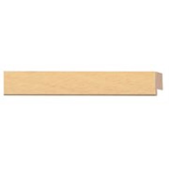 Picture Frame Moulding (Wood) 100Ft Bundle - Traditional Natural Finish - 0.75" Width - 3/8" Rabbet