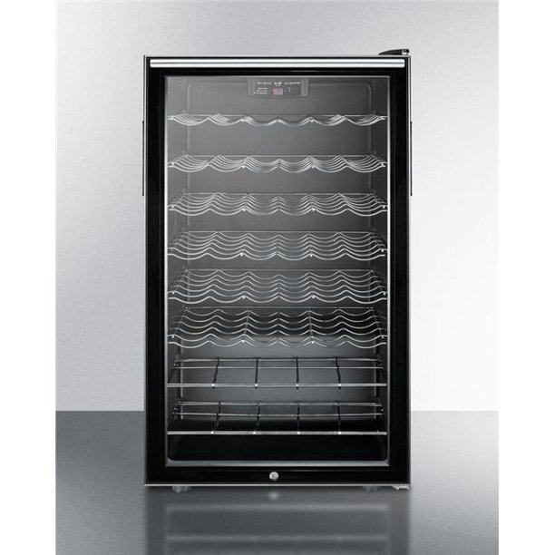 Summit 20" CounterHeight ADA Wine Cellar with Lock & Digital