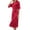 Red, variant on Women's Short Kimono Robe Silky Satin Bathrobe Bride Bridesmaids Getting Ready Sleepwear Soft Nightgown Women's Pajamas Sets Red