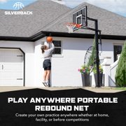 Silverback Multi-Sport Training Rebound Passback Net