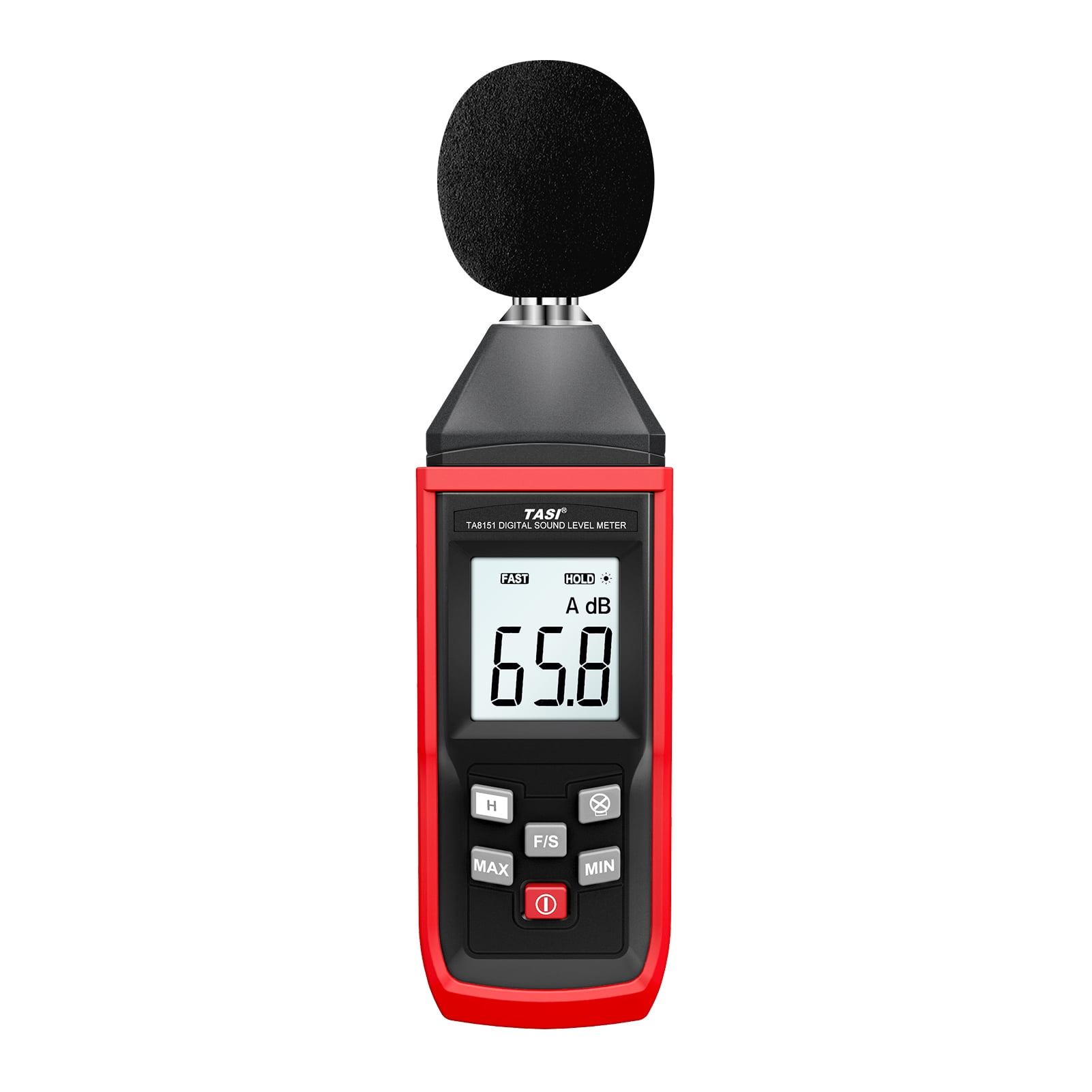 Portable Digital Sound Level Noise Decibel DB Monitor Meter Tester 