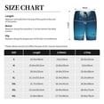 thumbnail image 3 of Fotbe Night Sky Moon Dolphin Pantalones Cortos de Pijama para Hombre, Ropa de Dormir, Pantalones de Pijama Cortos para Hombre-X-Large, 3 of 6