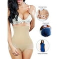 thumbnail image 3 of LELINTA Women's Shapewear High Waist Brief Firm Tummy Control Butt Lifter Panty Shaper, 3 of 6