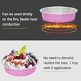 thumbnail image 3 of Mini Ramekins with Lids oz Disposable Aluminum Foil Cake Baking Tins Pans Creme Brulee Tart Pie Tins Silver Small Individual Round Containers Oven for Baking, 3 of 6