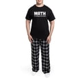 thumbnail image 5 of CafePress - Math: The Only Subject That Co Men's Dark Pajamas - Men's Dark Loose Fit Cotton Pajama Set, 5 of 7