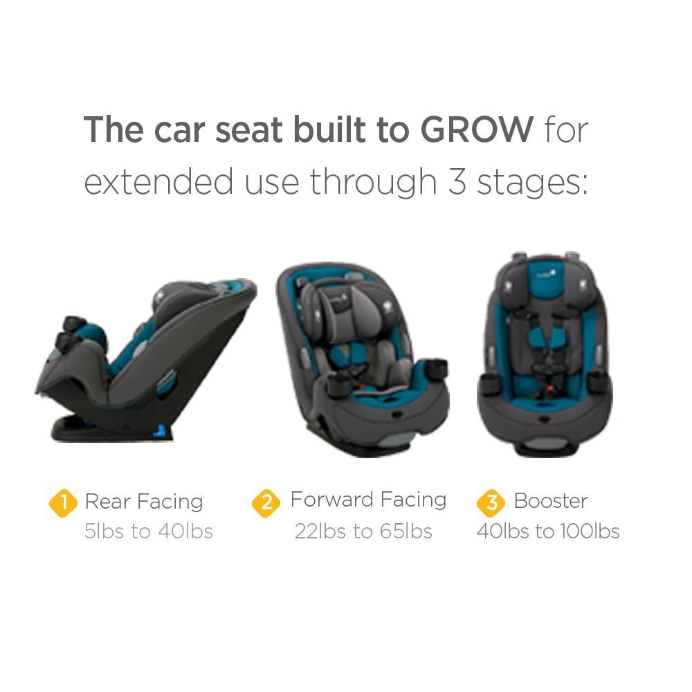 Safety 1st Grow And Go 3 In 1 Convertible Car Seat
