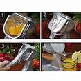thumbnail image 5 of Heavy Duty Manual Orange Lemon Lime Citrus Squeezer Fruit Juicer Hand Press Tool 9 inch, 5 of 5