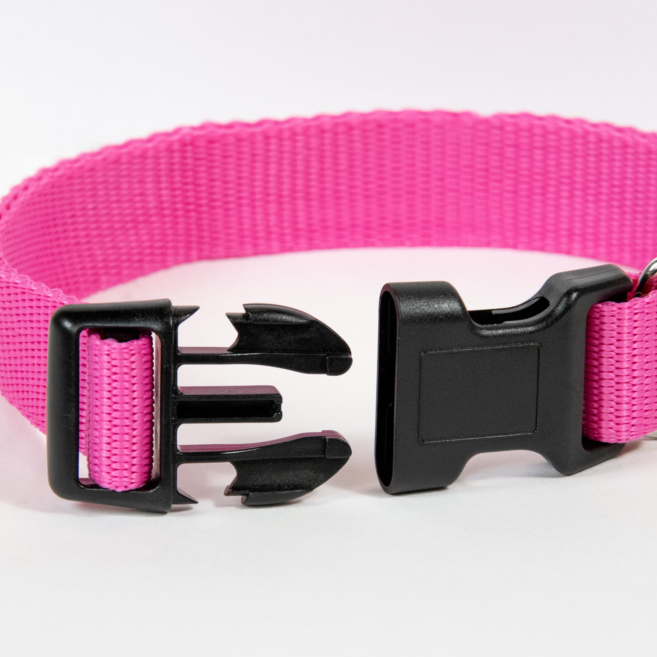 (6 pack) Pet Champion Dog Collar Large Pink, 1.0 CT