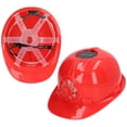 thumbnail image 1 of Solar Fan Hard Hat With Ventilated Helmet, Removable Lining Hard  For Construction And Outdoor Work, 1 of 8