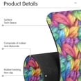 thumbnail image 4 of Yayeee Faucet Mat for Kitchen Sink 14.7" Diatomite Long Splash Guard Pad, Vibrant Leaves Pattern, 2 Pack, 4 of 7