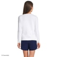 thumbnail image 2 of Lands' End Women's Petite SunShade UPF 50 Long Sleeve Rash Guard Swim Tee, 2 of 6