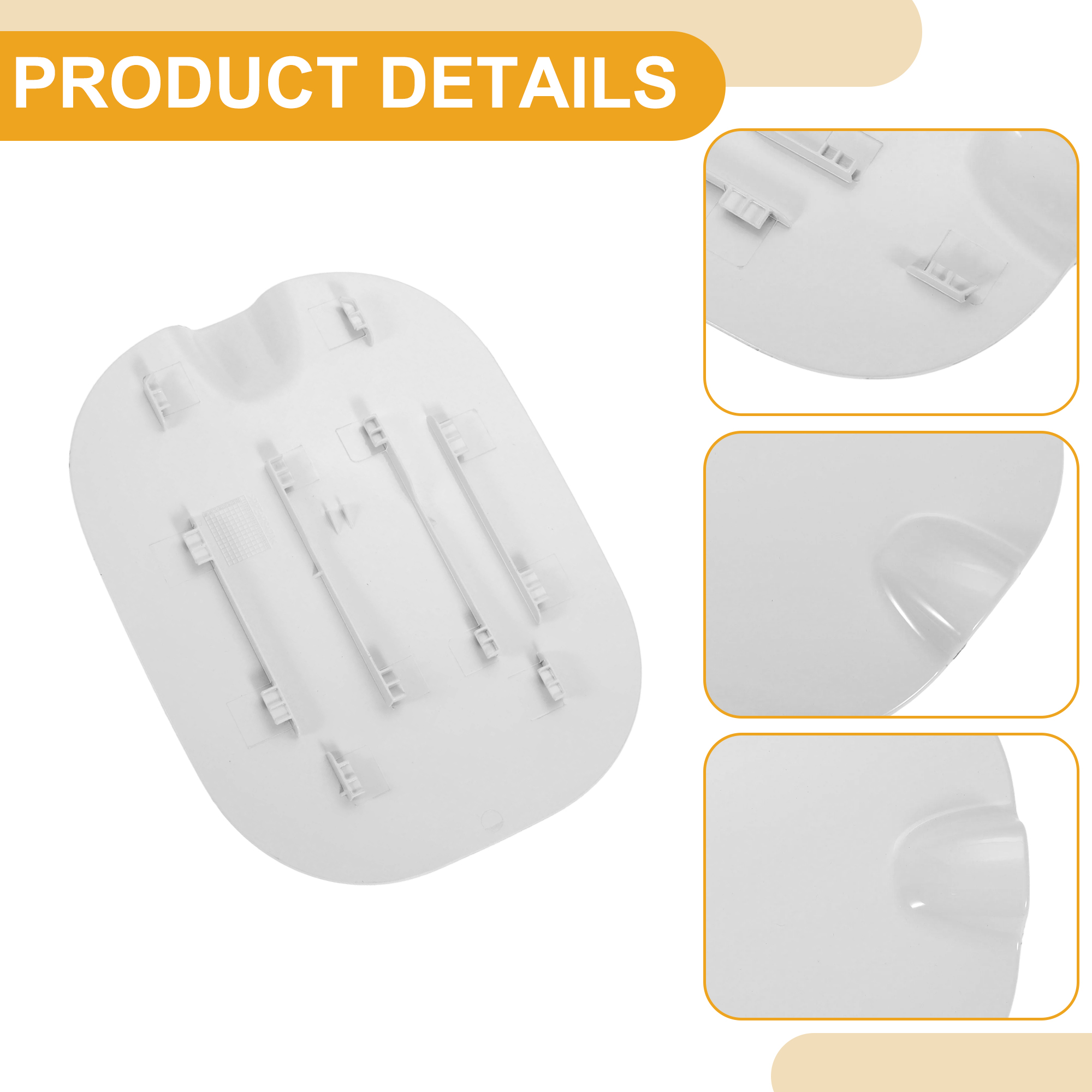 Unique Bargains Fuel Tank Door Cap for Chevrolet Silverado 2019-2025 Filler Cover White