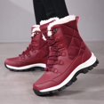 thumbnail image 3 of Women's Insulated Warm Winter Boots - Waterproof & Snow-Ready, Cozy Lining for Hiking, Work & Daily Wear, Stylish Comfortable Design, 3 of 6
