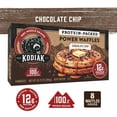 thumbnail image 5 of Kodiak Protein-Packed Chocolate Chip Power Waffles, 10.72 oz, 8 Count (Frozen), 5 of 9