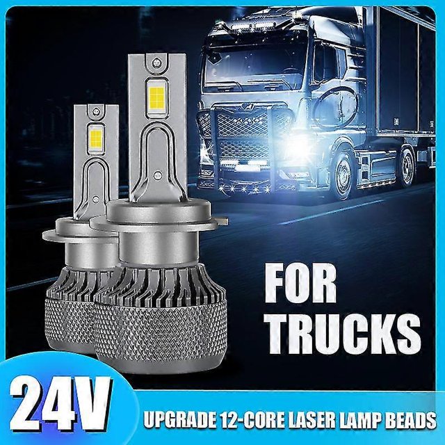 -power Supply 24v Led Truck Headlight H7 Led Canbus H1 H3 H4 H11 9005 Hb3 9006 Hb4 9012 Hir2 Truck Lorry Light 24v Headlight Bulb
