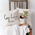 thumbnail image 3 of Love Lives Here Pillow Cover, 3 of 4