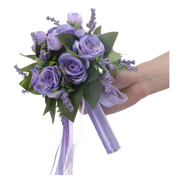 Satin Rose Wedding Bouquet, Holiday Ribbons, Wholesale Ribbon  Manufacturer