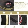 thumbnail image 5 of 5m Black Single Sided Self Adhesive Foam Tape Closed Cell 20mm Wide x 3mm Thick, 5 of 5