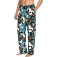 thumbnail image 6 of Honiee Lilies Flowers for men - a sleek fusion of Straight Pajama Pants, versatile Lounge Pants, and cozy Sleepwear, all rolled into one-Medium, 6 of 6