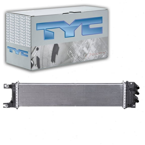 TYC Auxiliary Radiator compatible with Ford Fusion 1.5L L4 2014-2020
