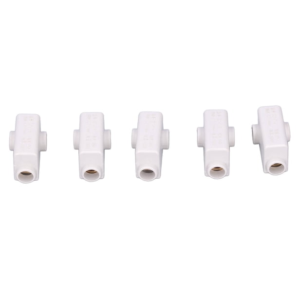 Cable 5 Conector de piezas de cable T Tipo Tipo Distribiente Terminal Bloque de Bloqueo Kit 1000V 80A ZKT16