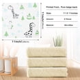thumbnail image 3 of Cute Giraffe Pattern 6 Pack Kitchen Cleaning Cloths 11'' x 11'', Super Absorbent, Soft Double Layer Plush for Dish and Surface Cleaning, 3 of 9