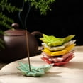 thumbnail image 5 of Visland 3PCS Incense Holder, Leaf Incense Stick Holder, Ceramic Incense Burner Tray, Maple Leaf Incense Burner, 5 of 8