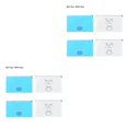 thumbnail image 3 of Redempat 4pcs/10pcs Masks Storage Box PP Portable Holder Organizer Face Masks Container Reusable Ouutdoor Dustproof Case 2*blue+2*white 2Set, 3 of 6