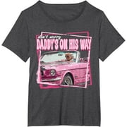 Taoarlpo Funny Daddy's Home Trump Pink 2024 Take America Back 2024 T-Shirt