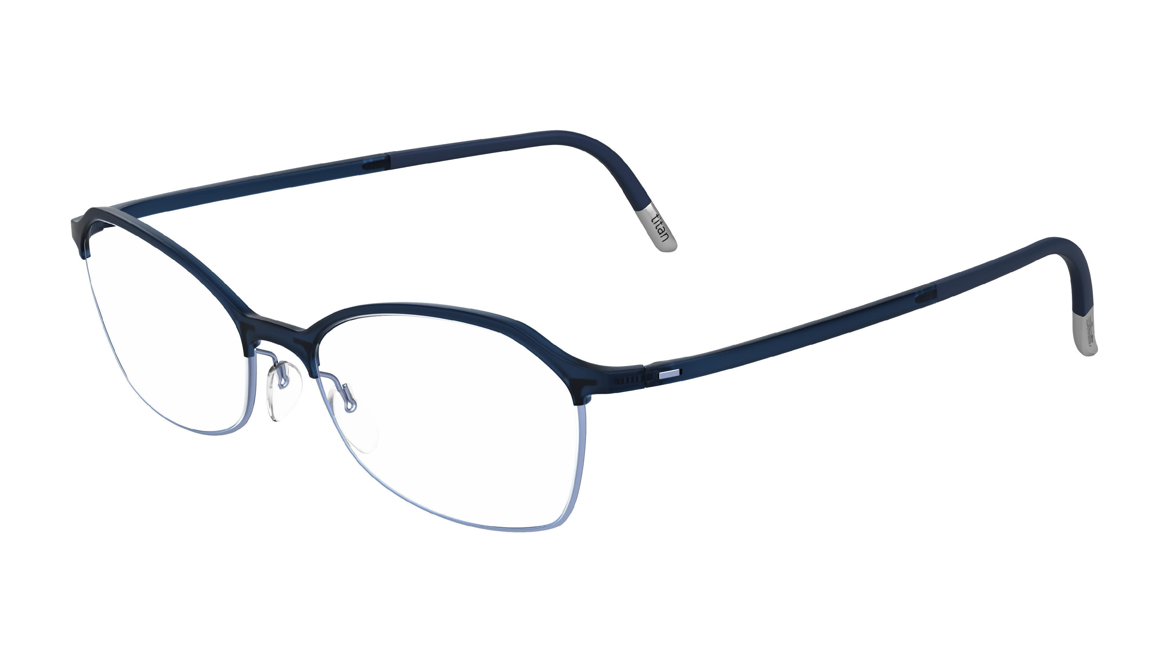 Silhouette Eyeglasses Fusion Collection with DEMO lens