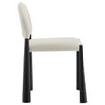thumbnail image 6 of Side Dining Chair, White, Fabric, Metal, Bar Pub Cafe Bistro Dining Kitchen Hospitality Restaurant, Modern Contemporary, HB37832, 6 of 10