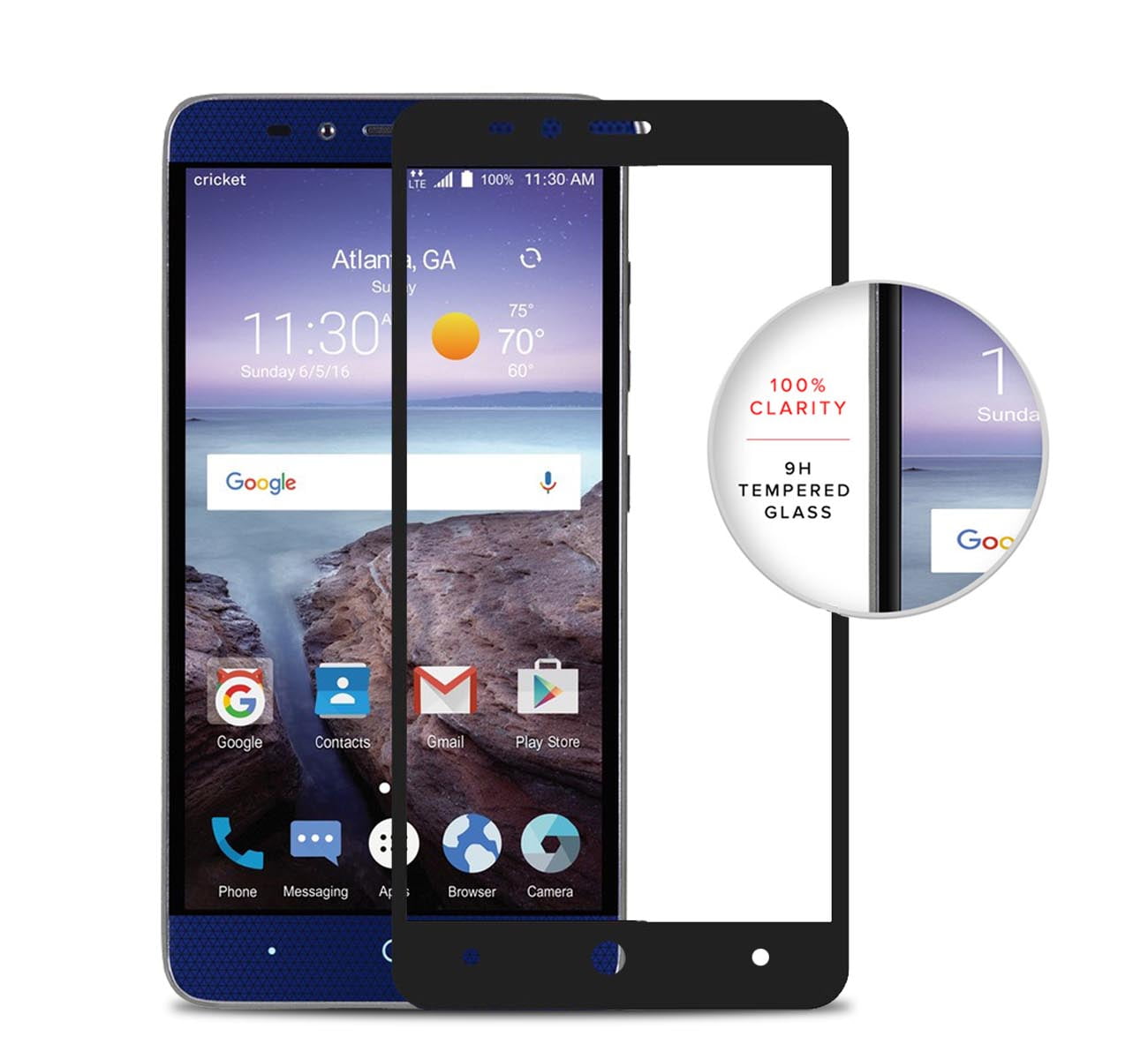 Tablet Tempered Glass Screen Protector Cover For ZTE Grand X View 2 8/"