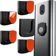 thumbnail image 1 of EcoNesxp Magnetic Remote Control Holder Wall Mount Set of 5 Black Set Easy to Install Set of 5 Black Set with Self-Adhesive Back for Fan and Air Conditioner Remote Control, 1 of 5
