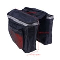 thumbnail image 2 of WHAMVOX Double Side Rear Back Bag Waterproof Mountain and Road Bike Tail Seat Bag(Black Red, Double Packings without Label), 2 of 8