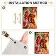 thumbnail image 2 of Ryvnso Butterfly on Flower Bathroom Tray Vanity Countertop Trays Acrylic Organizer, 2 of 7