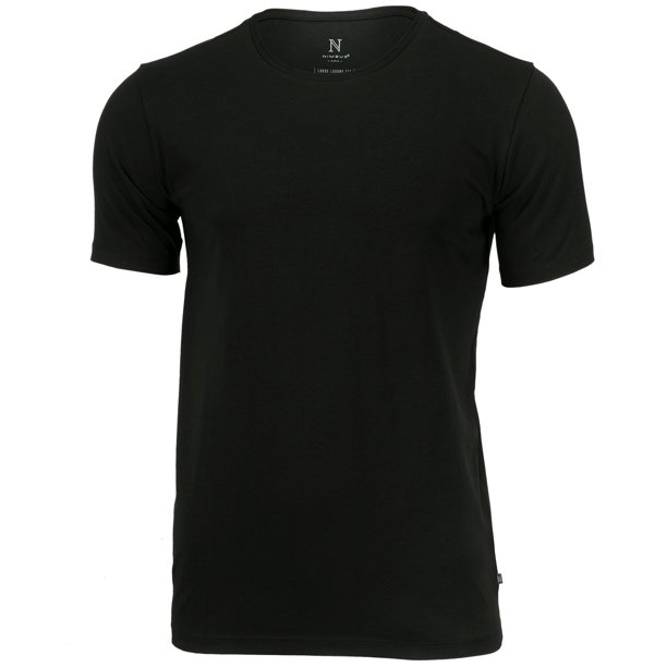 Nimbus - Camiseta de manga corta modelo Montauk Essential para hombre (Negro)